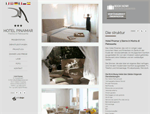 Tablet Screenshot of de.hotelpinamar.com