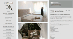 Desktop Screenshot of en.hotelpinamar.com