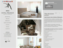 Tablet Screenshot of en.hotelpinamar.com